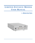 LDM User Manual